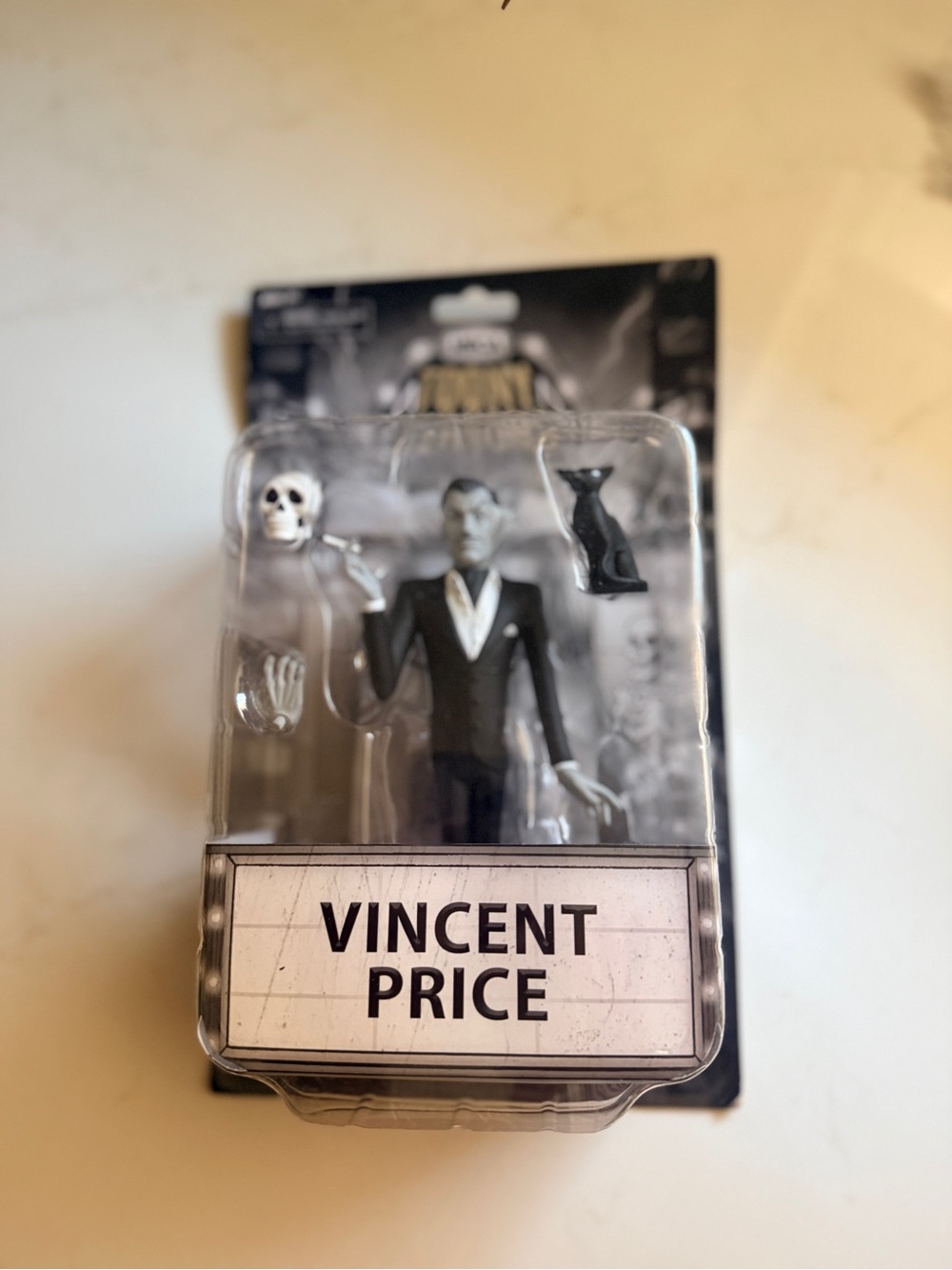 NECA TOONY TERRORS (Silver Screen) Vincent Price 6" Figurine- New And Sealed